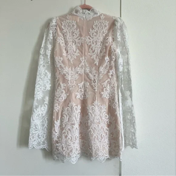 NWOT! Stone Cold Fox x REVOLVE Allure Dress in White - Picture 14 of 16